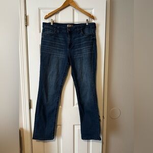 KUT from the Kloth Stevie Straight Leg Jeans Women’s Size 16 Blue Denim